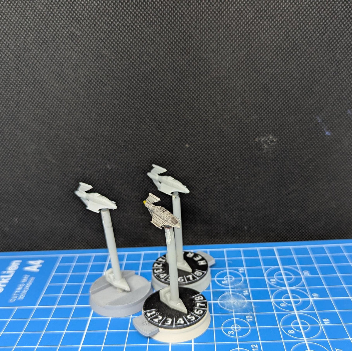 Scum GAT-12 Skipray BlastBoat Irregular Starfighter pack(3) for Star wars armada or other miniatures games