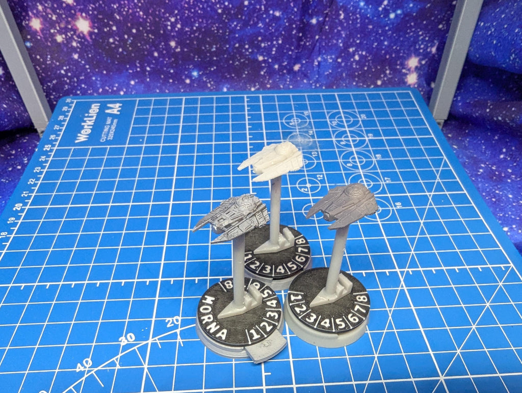 Imperial VT-49 Decimator assault ship Irregular Squadron pack(3) for Star wars armada scale games