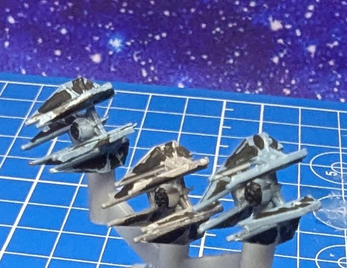 Imperial Fighter Squadron Reinforcement Pack 2 (8) squadrons for Star wars armada or other miniatures games
