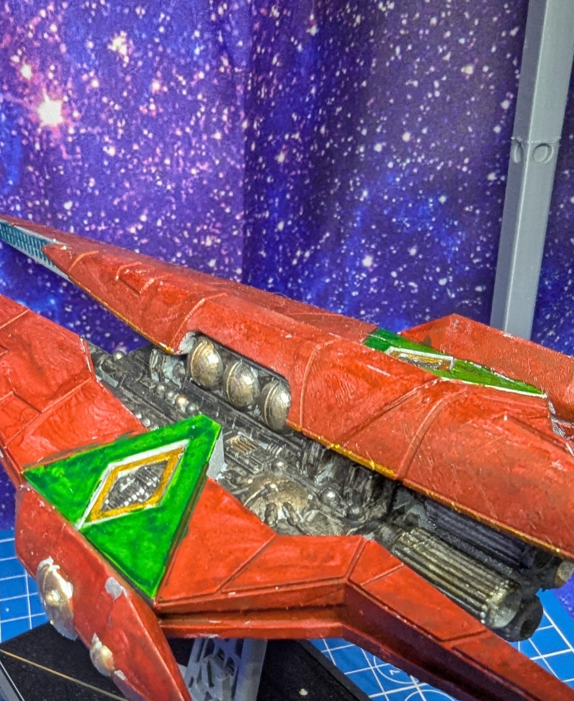 Babylon 5 Narn Bin'Tak Dreadnought for Star Wars Armada or other miniatures games 225mm