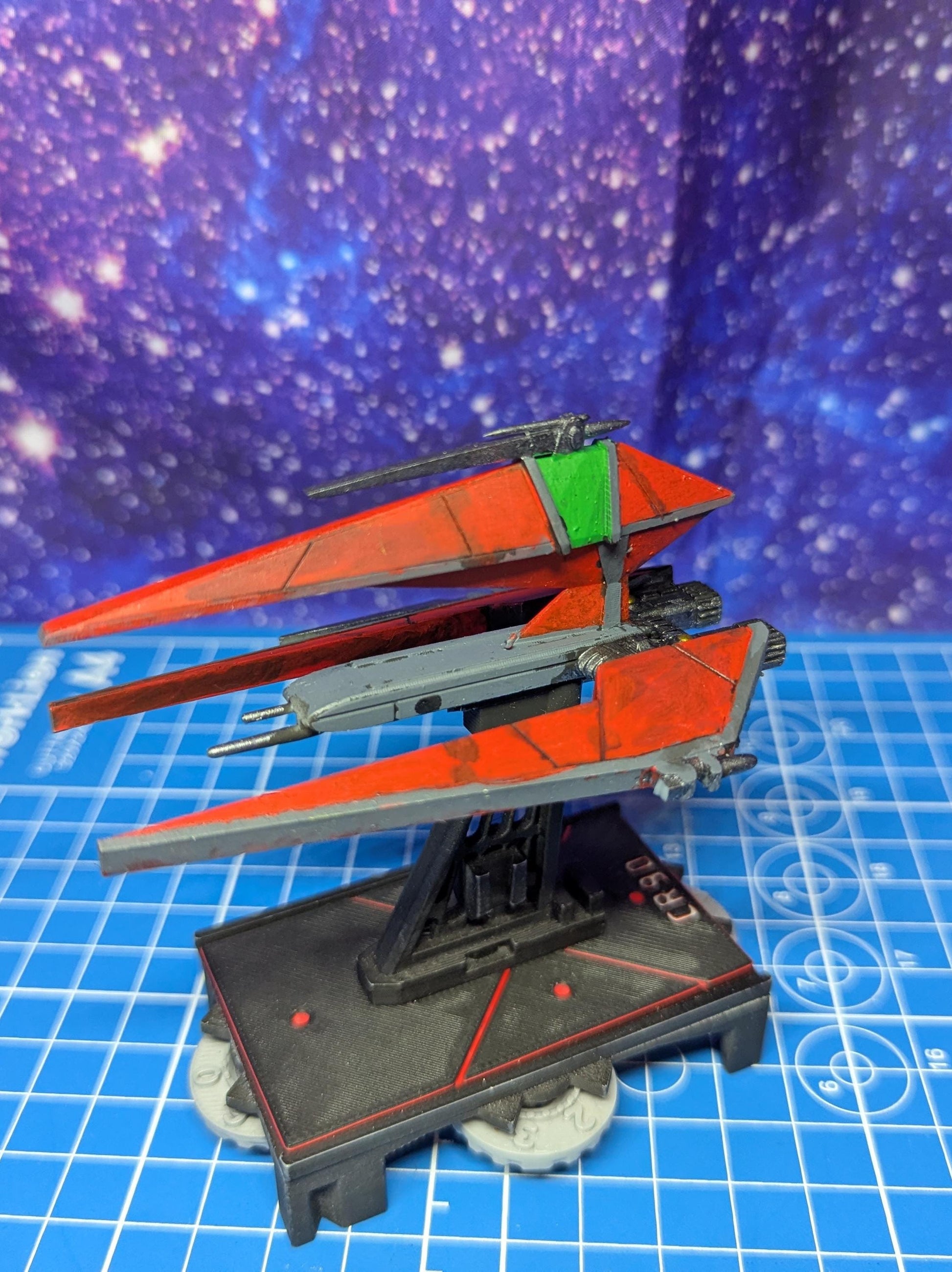 Narn Sho'Kar Light Cruiser proxy for Star Wars Armada or other miniatures games 90mm