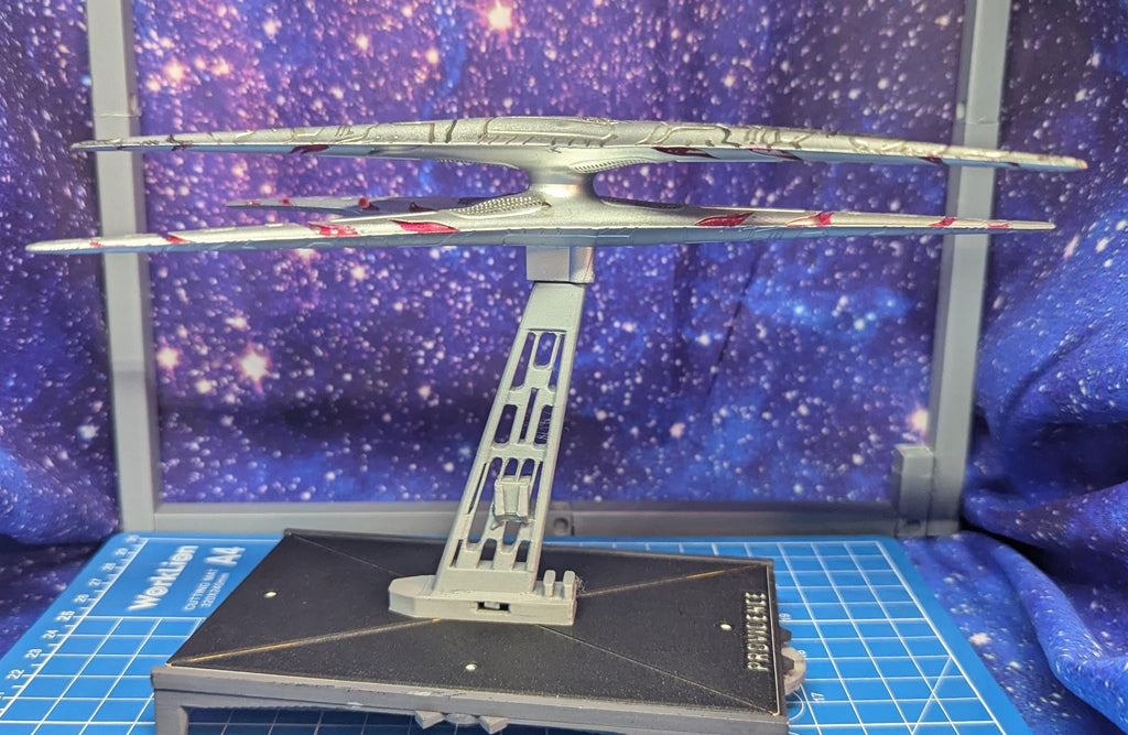 Cylon fleet Basestar type D carrier for Armada Legends or other miniatures games 210mm