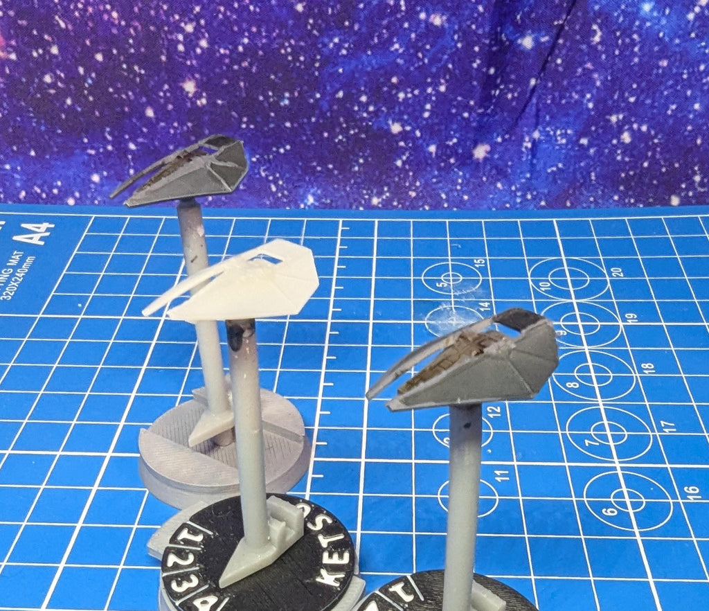 Tie Reaper Attack Lander Squadron (3) for Star wars armada or other miniatures games