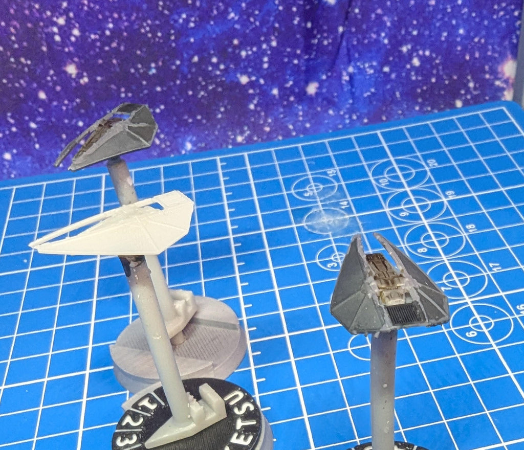 Tie Reaper Attack Lander Squadron (3) for Star wars armada or other miniatures games