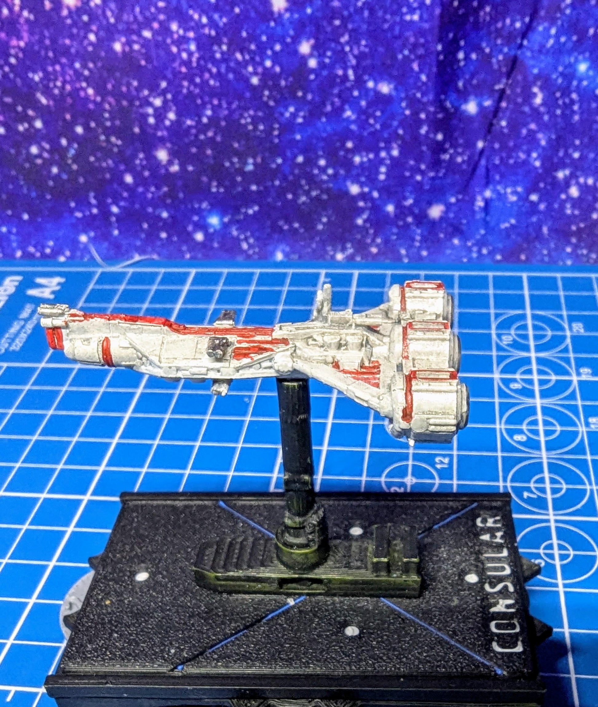 Republic C70 Charger proxy for Star Wars Armada 54mm