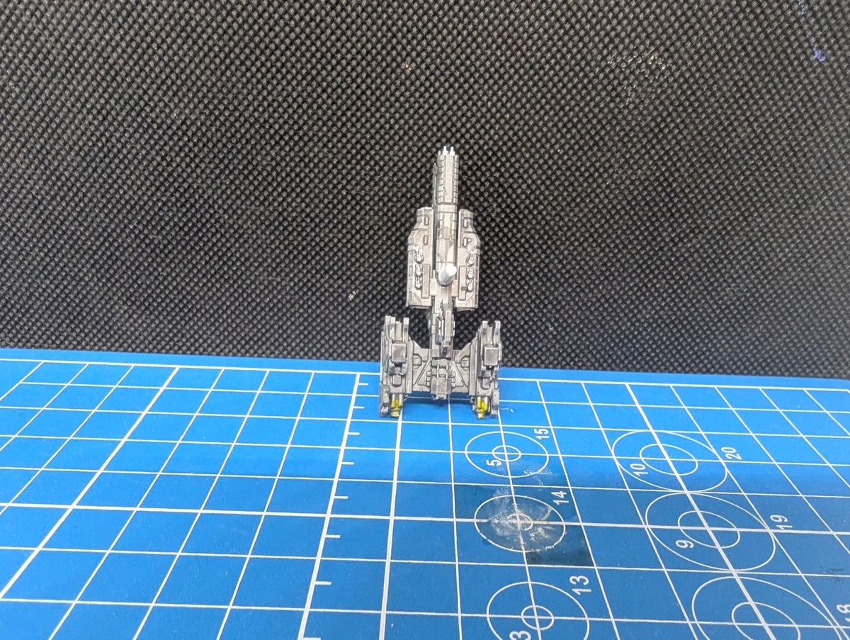 UNSC Paris Class Frigate Miniature, 53mm for Halo Armada scale games