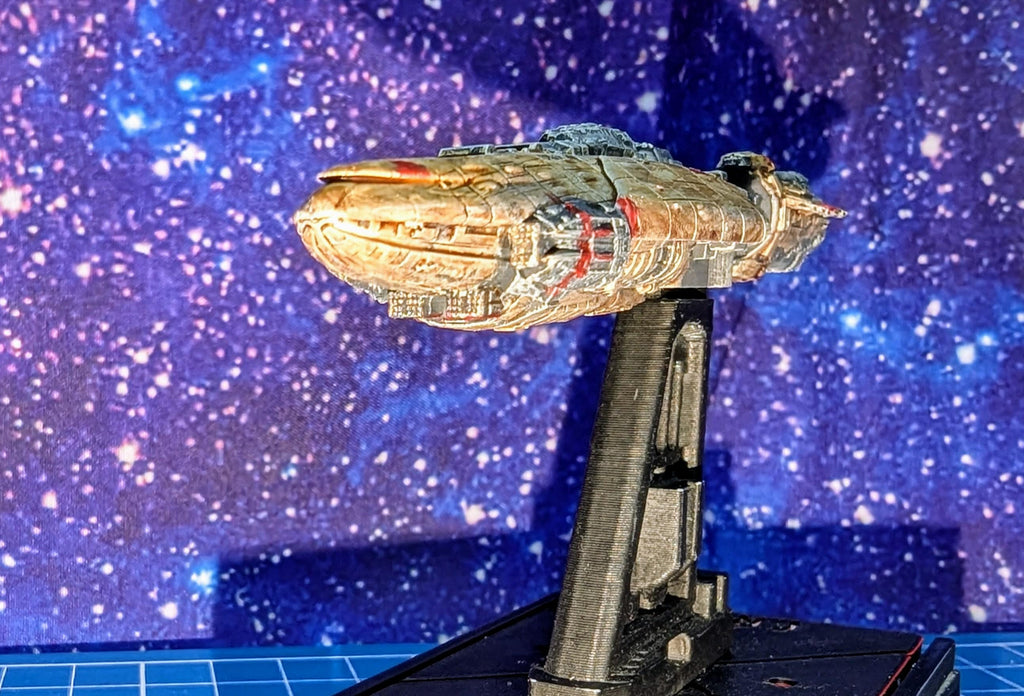 Rebel alliance MC-30f Missile Frigate for Star Wars Armada or other miniatures games 120mm