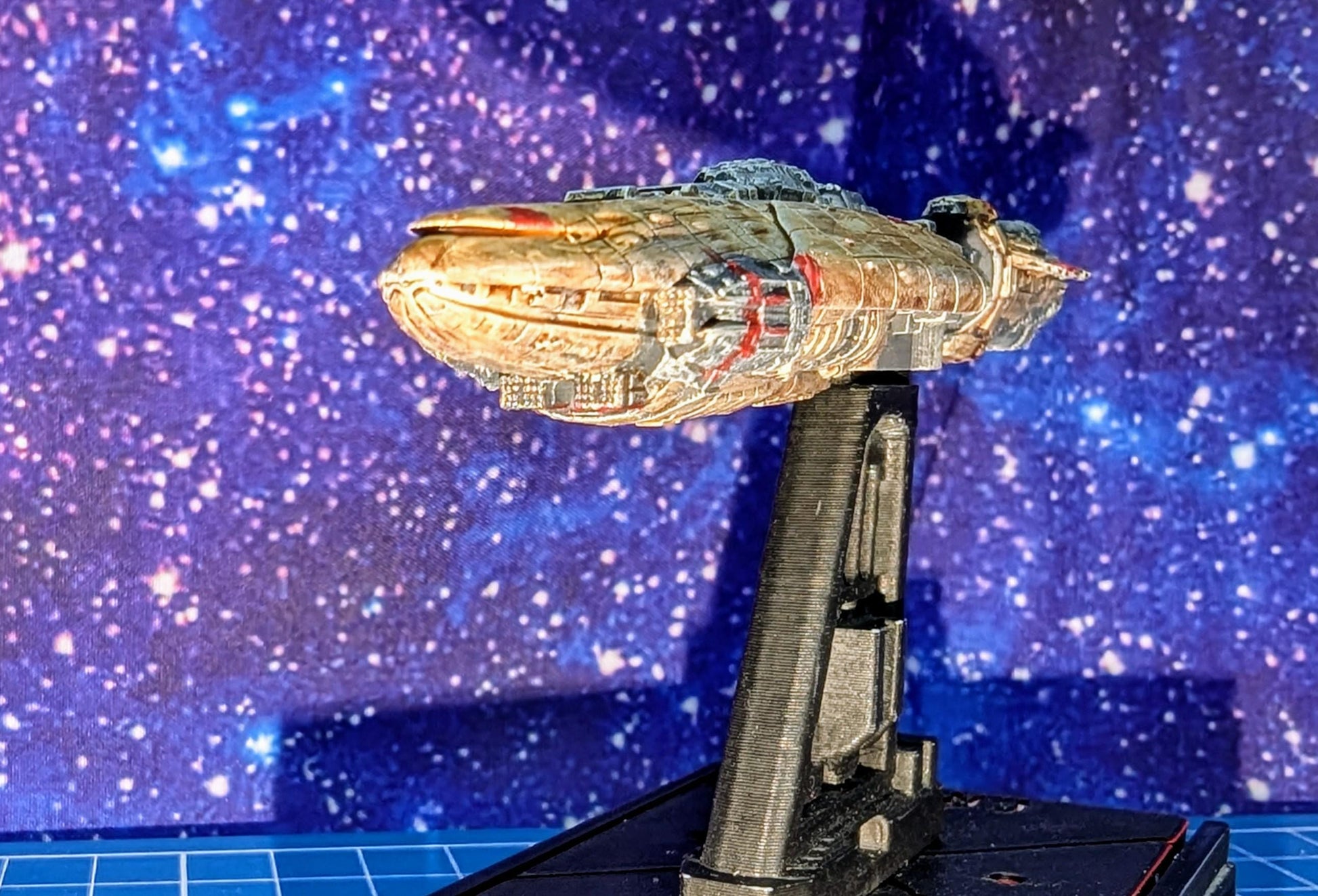 Rebel alliance MC-30f Missile Frigate for Star Wars Armada or other miniatures games 120mm
