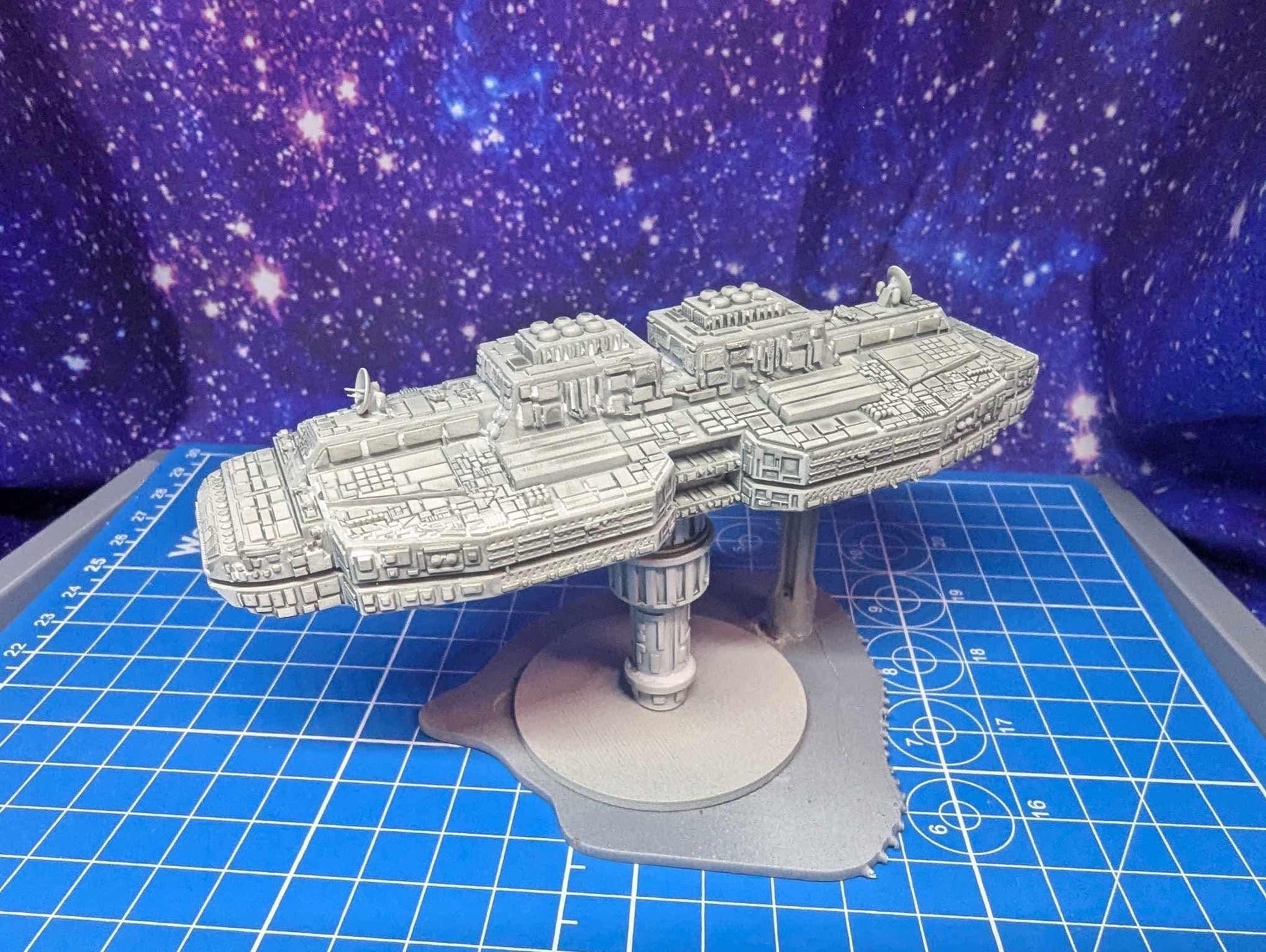 Golan 1 Defense Station for Star Wars Armada or other miniatures games 125mm