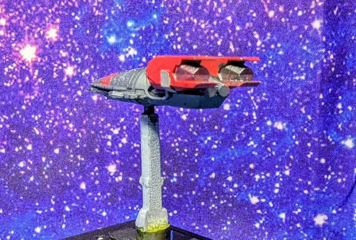 Manticore Corvette for starship miniatures games like Onepagerules Warfleets or Armada legends