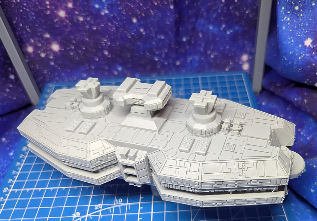 Golan 3 Defense Station for Star Wars Armada or other miniatures games 200mm