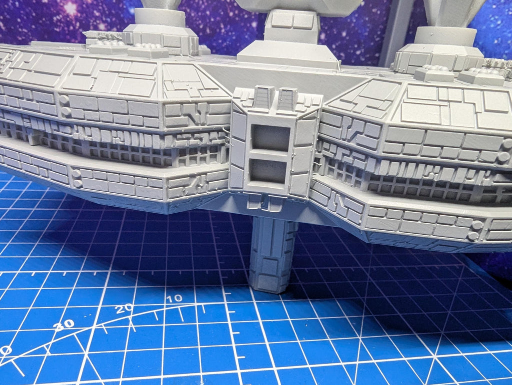 Golan 3 Defense Station for Star Wars Armada or other miniatures games 200mm