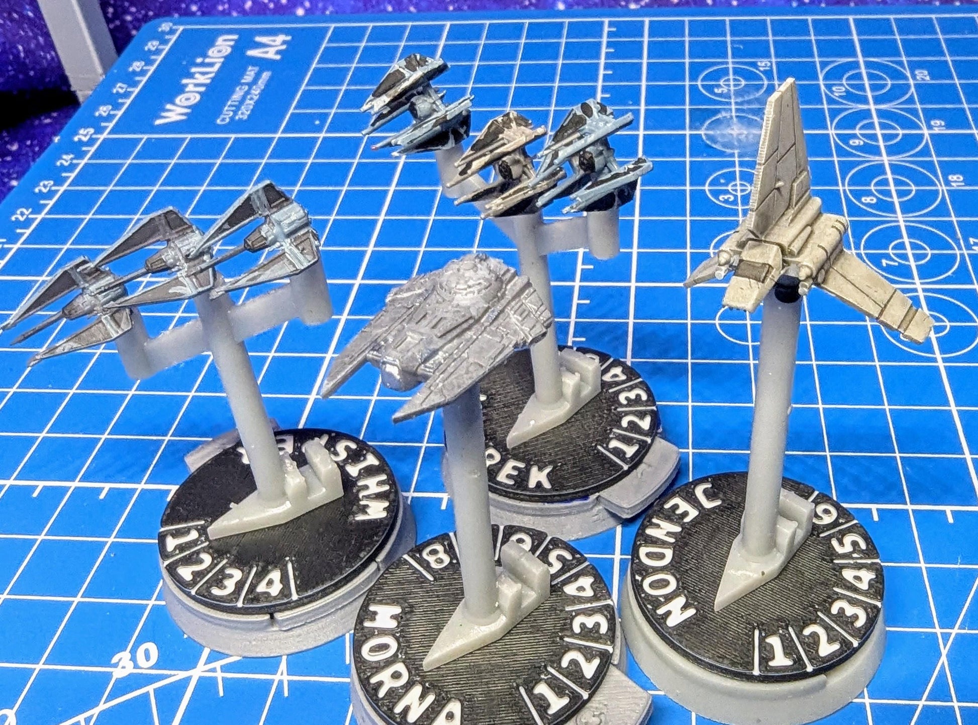 Imperial Fighter Squadron Reinforcement Pack 2 (8) squadrons for Star wars armada or other miniatures games