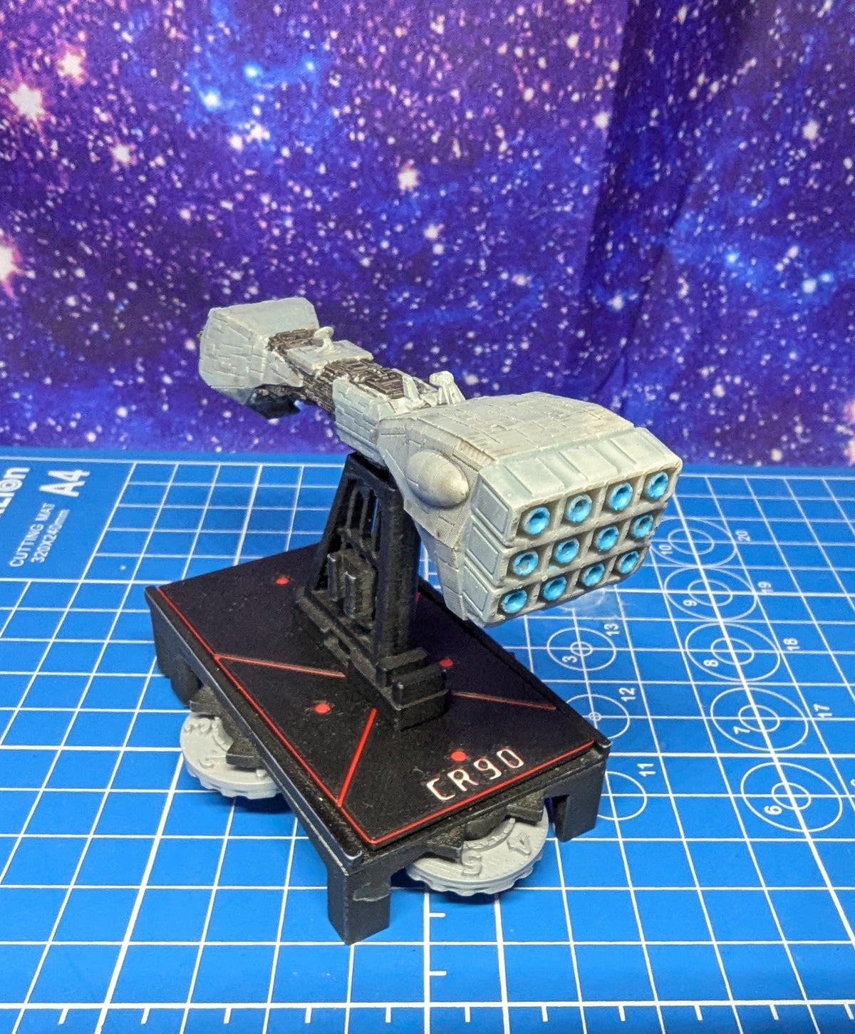 Rebel Neutron Star Bulk Cruiser for Star Wars Armada 88.5mm