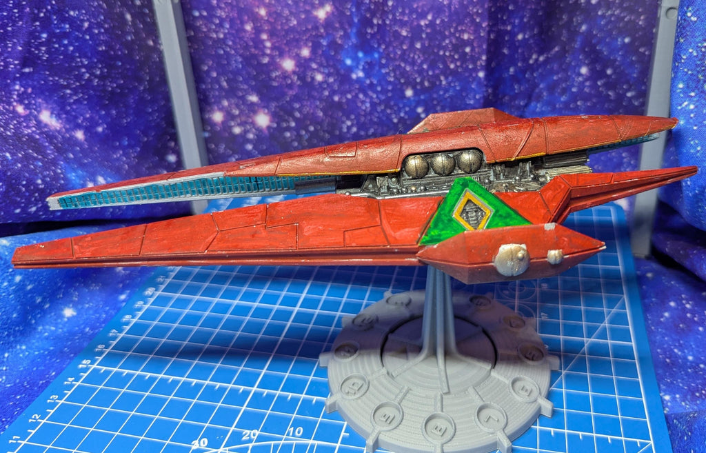 Babylon 5 Narn Bin'Tak Dreadnought for Star Wars Armada or other miniatures games 225mm