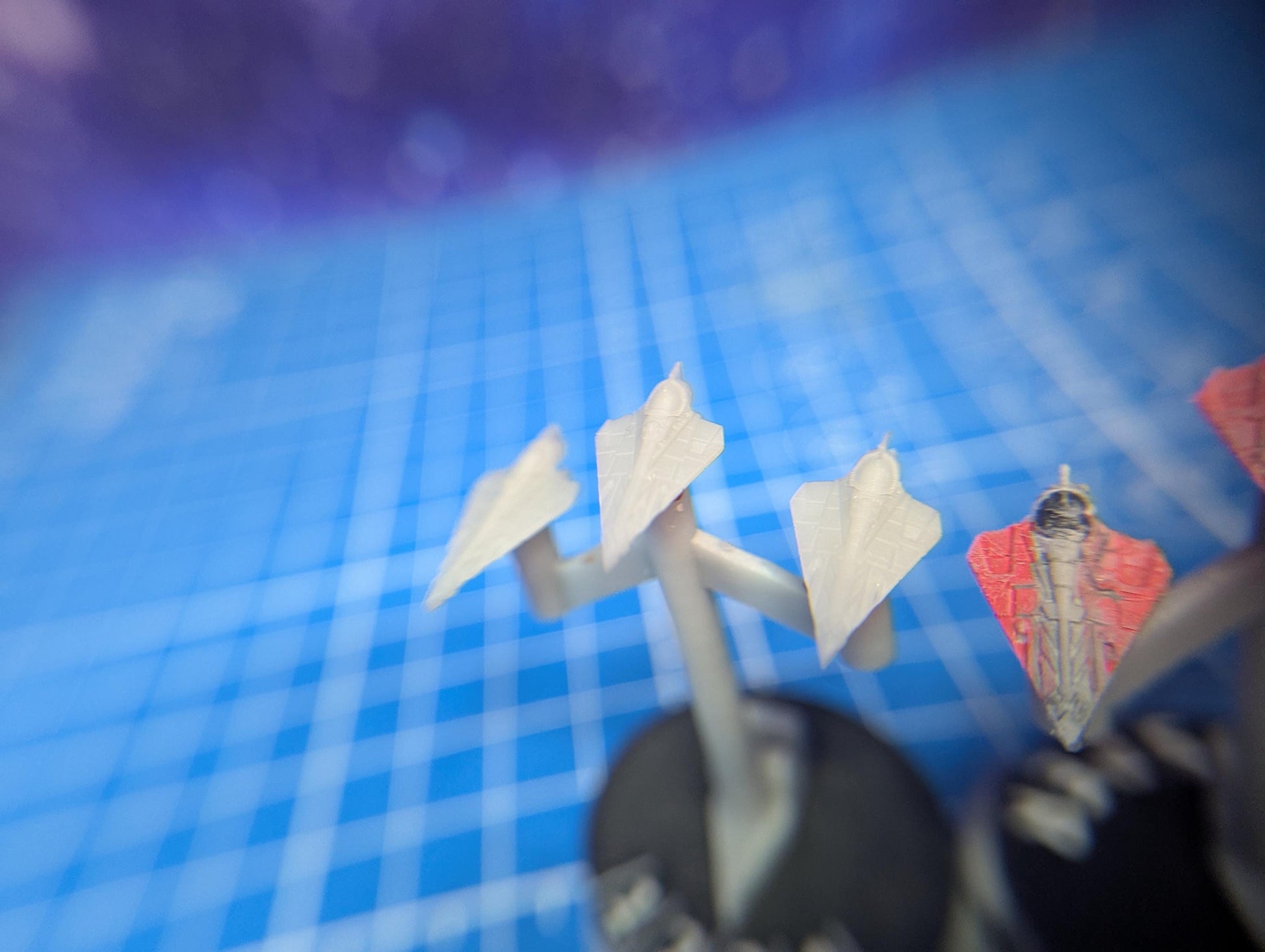 Republic Delta-7 Aetherspite starfighter Squadron (6) for Star Wars Armada Scale games