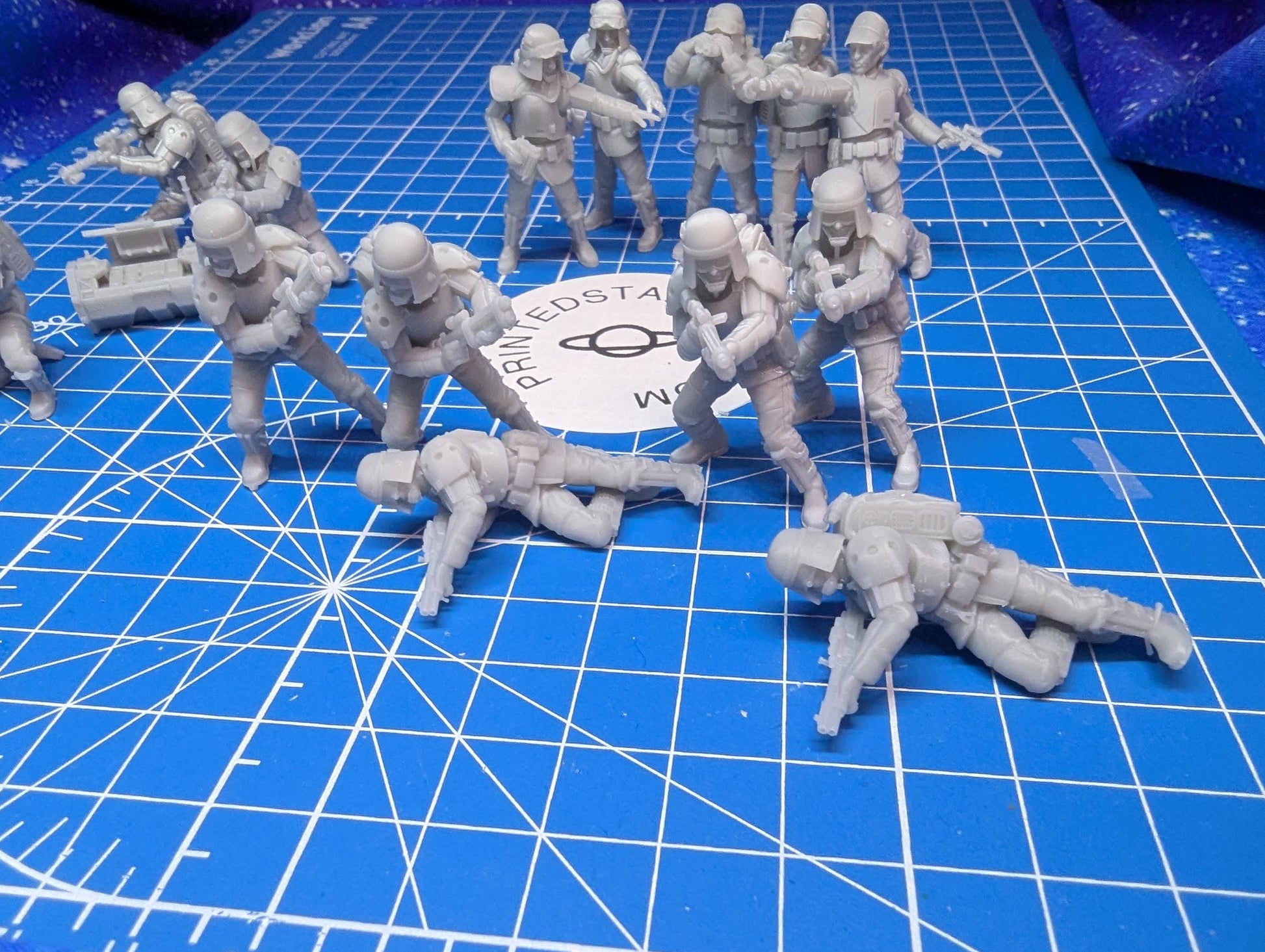 Imperial Authority Field Command Team: 35mm Resin Miniatures (15) Star Wars Legion Proxy