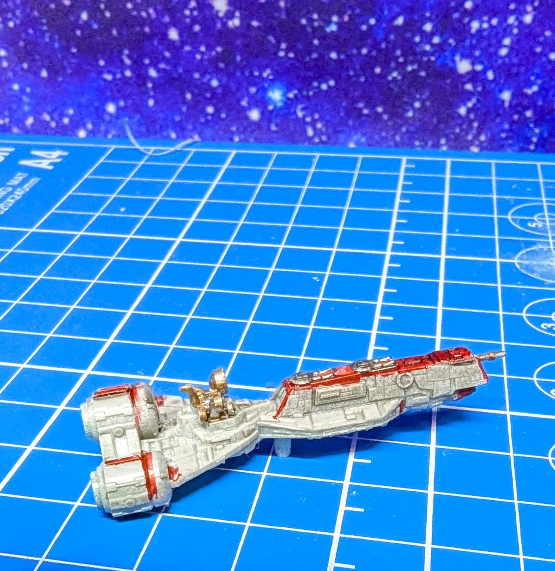 Republic Judicial Cruiser for Star Wars Armada or other miniatures games