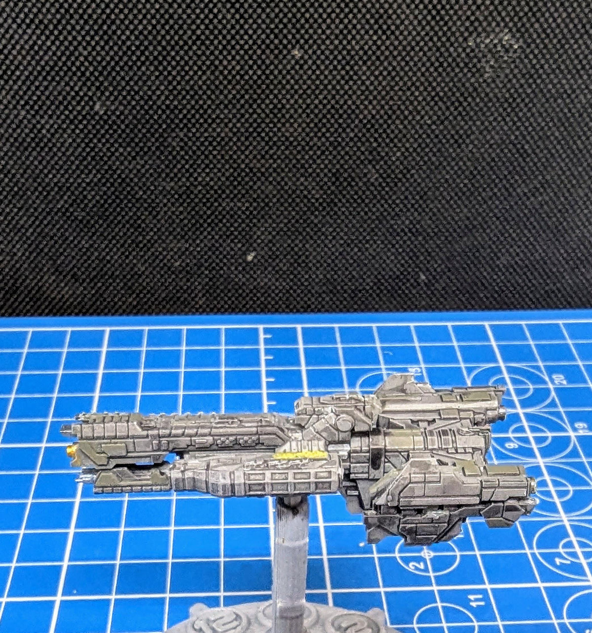 UNSC Paris Class Frigate Miniature, 53mm for Halo Armada scale games