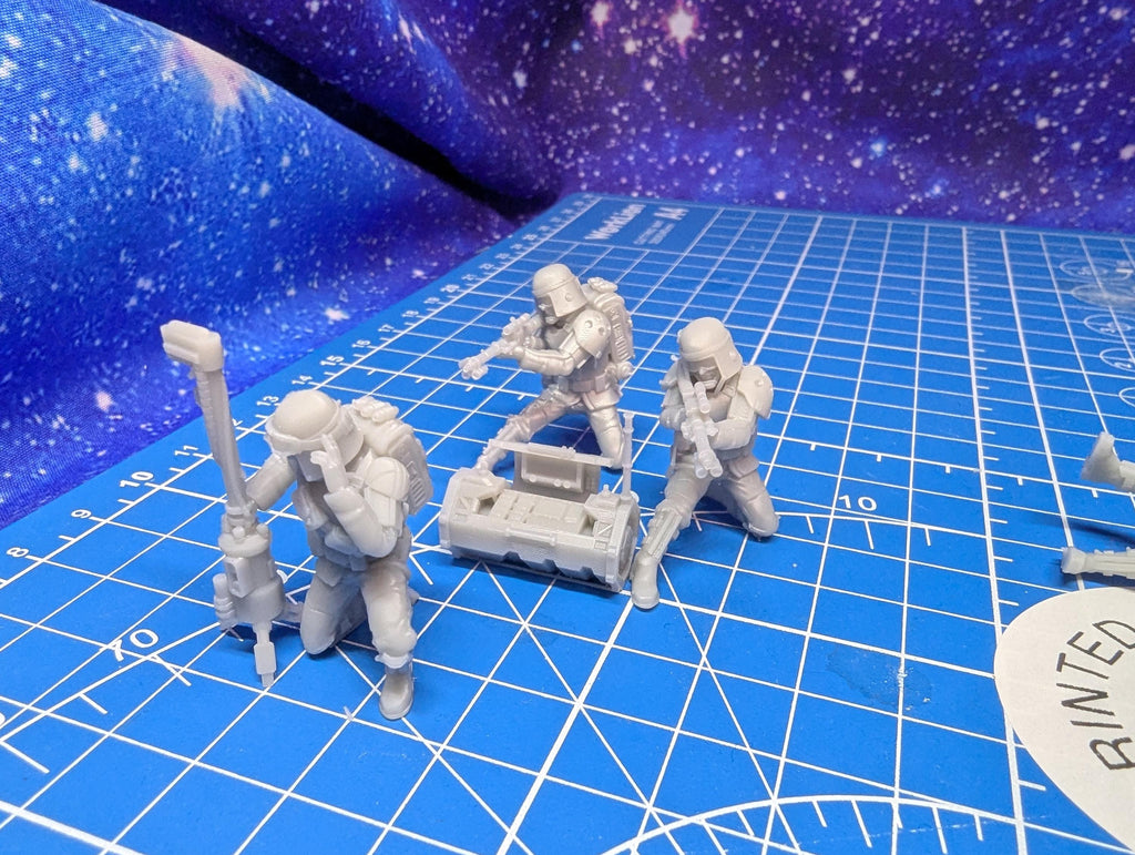 Imperial Authority Field Command Team: 35mm Resin Miniatures (15) Star Wars Legion Proxy