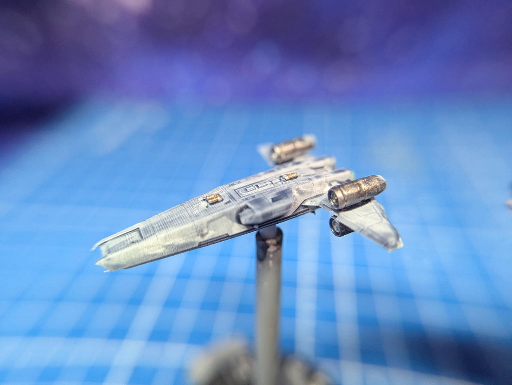 Pirate Onyx Cinder Freighter (2 fighters) for Star Wars Armada or other miniatures games