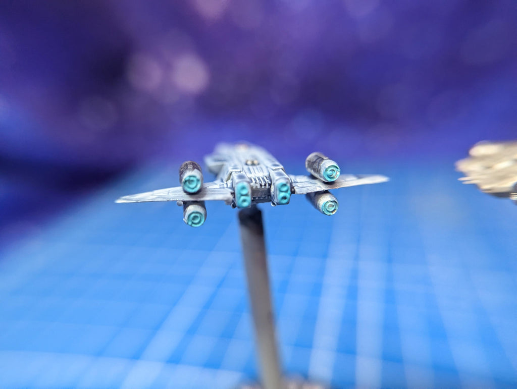 Pirate Onyx Cinder Freighter (2 fighters) for Star Wars Armada or other miniatures games