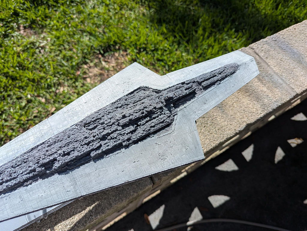 Imperial Executor-class Super Star Destroyer for Star wars armada scale miniatures games 622mm