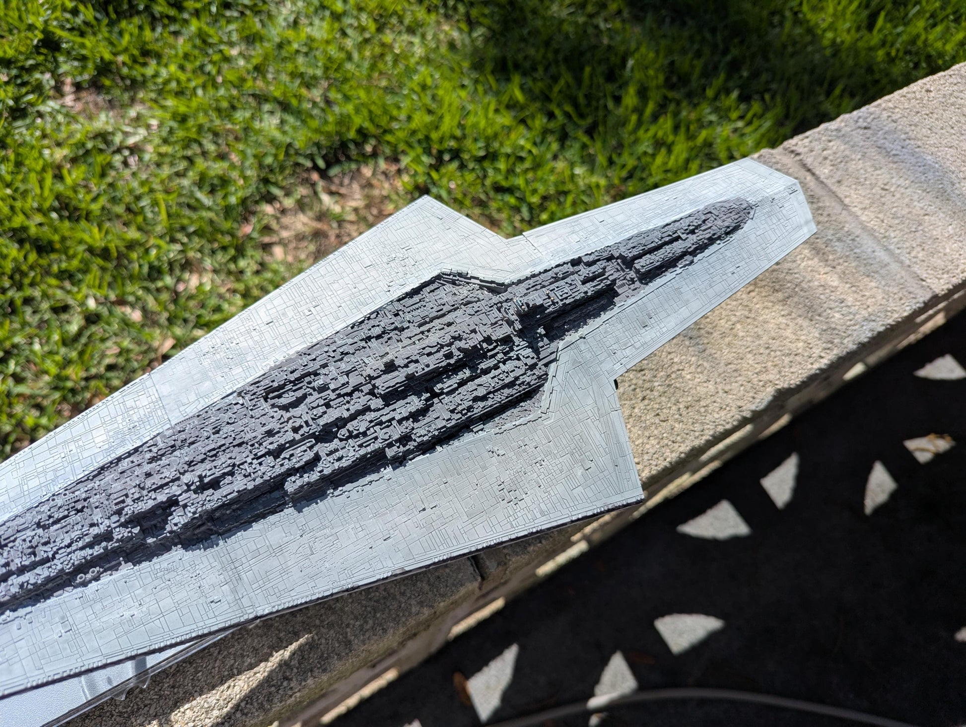 Imperial Executor-class Super Star Destroyer for Star wars armada scale miniatures games 622mm