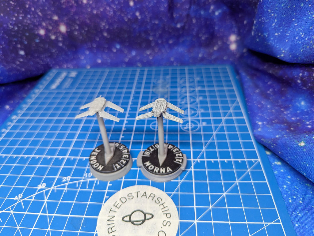 Imperial Zeta-Class Shuttle Irregular Squadron (3) for Star Wars Armada or other miniatures games