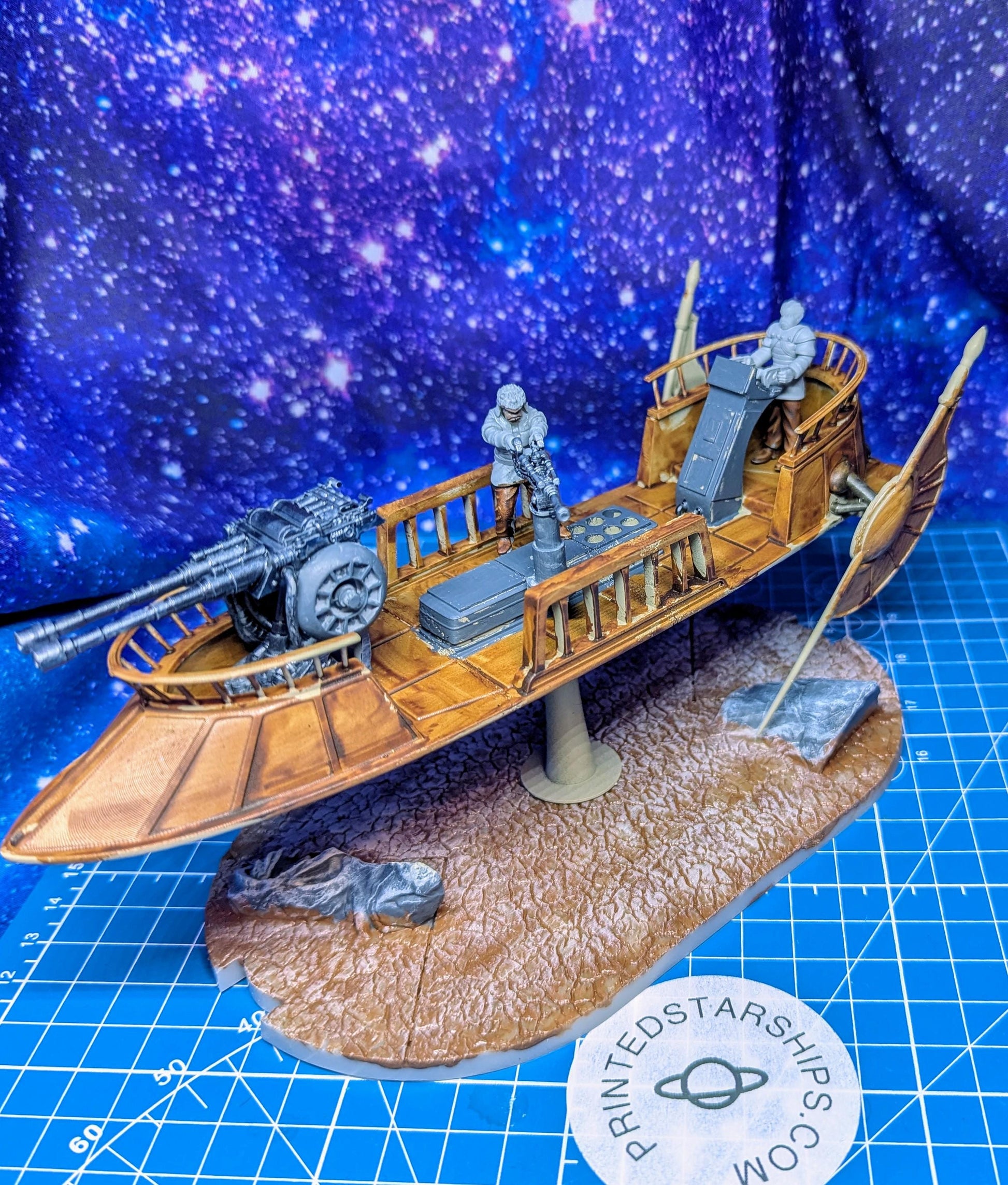 Gangster Schooner Kit: 35mm Scale Resin Miniature Star Wars Legion Proxy