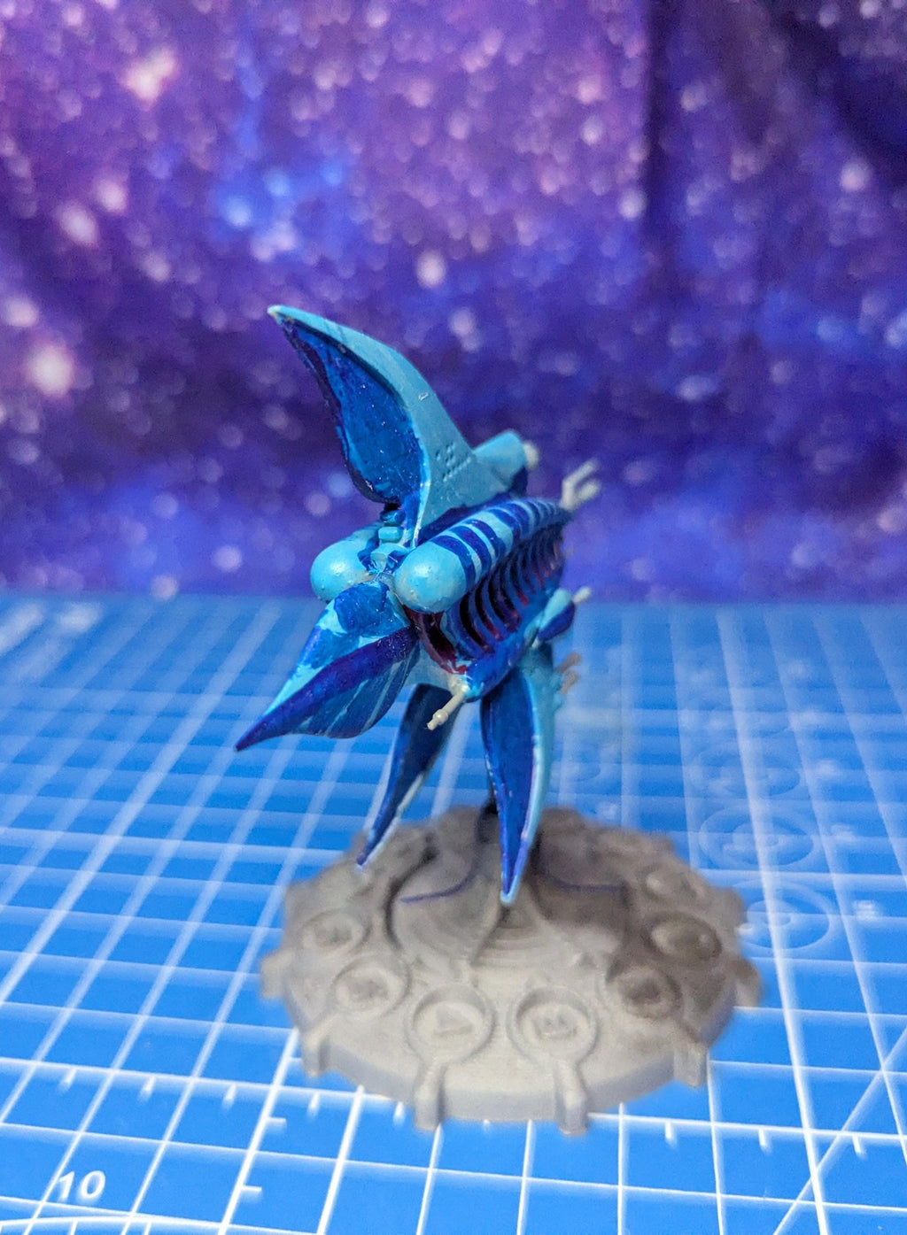 Babylon 5 Minbari Federation Ashinta heavy escort for Star Wars Armada Homebrew 84mm