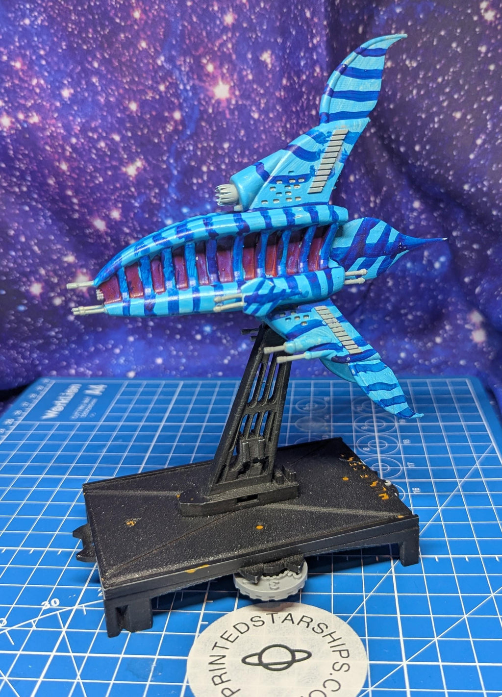 Minbari Federation Tigara War Cruiser/Leshath Heavy Scout proxy for Star Wars Armada