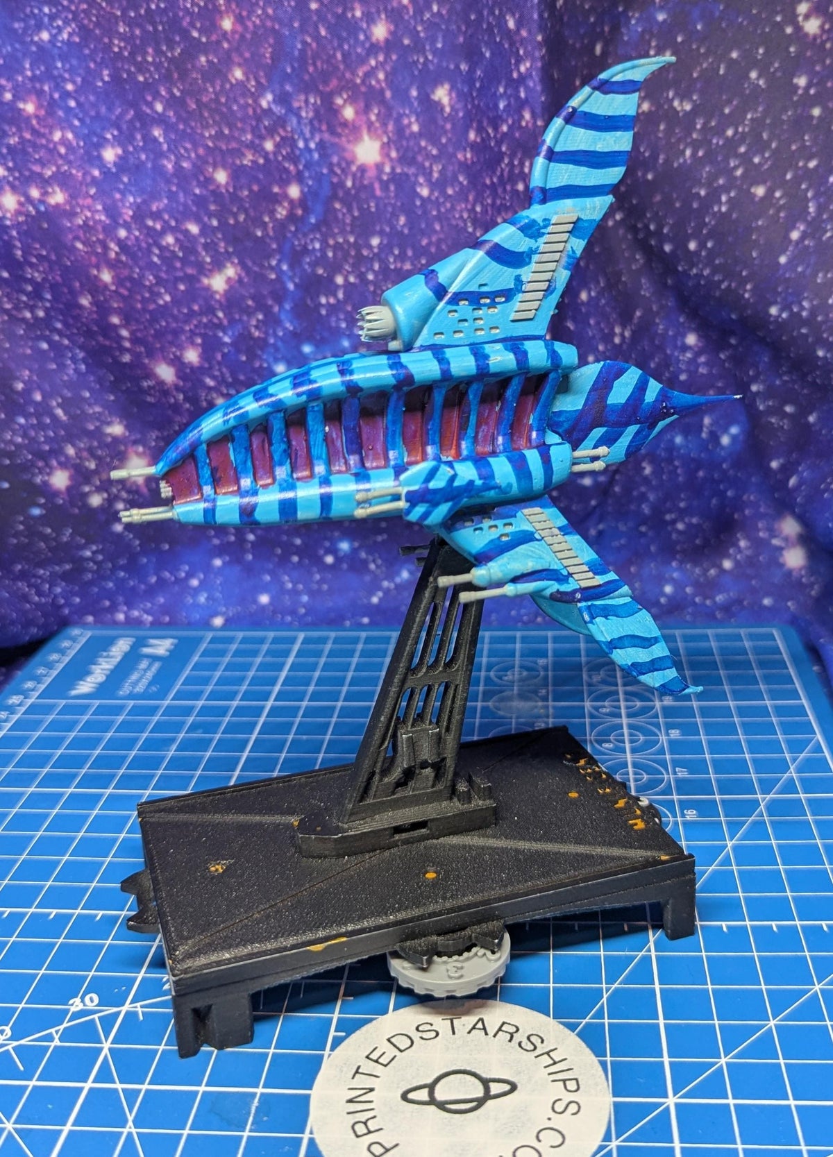 Minbari Leshath/Tigara Cruiser for Star Wars Armada scale games