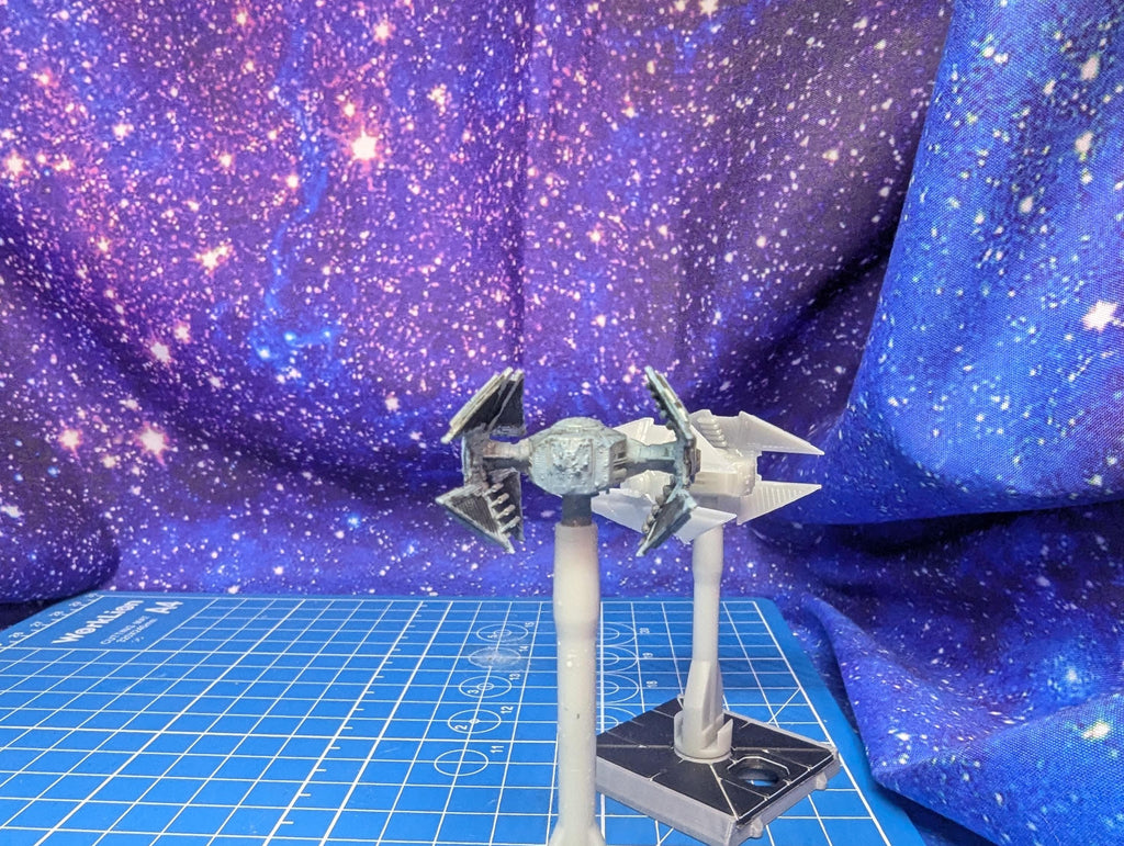 XW scale Imperial Tie Avenger Starfighter for Star wars Xwing Miniatures game 1/270