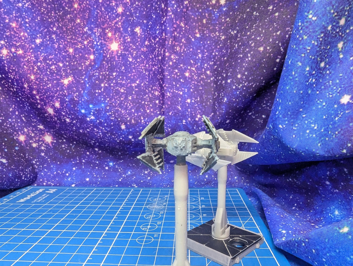 XW scale Imperial Tie Avenger Starfighter for Star wars Xwing Miniatures game 1/270