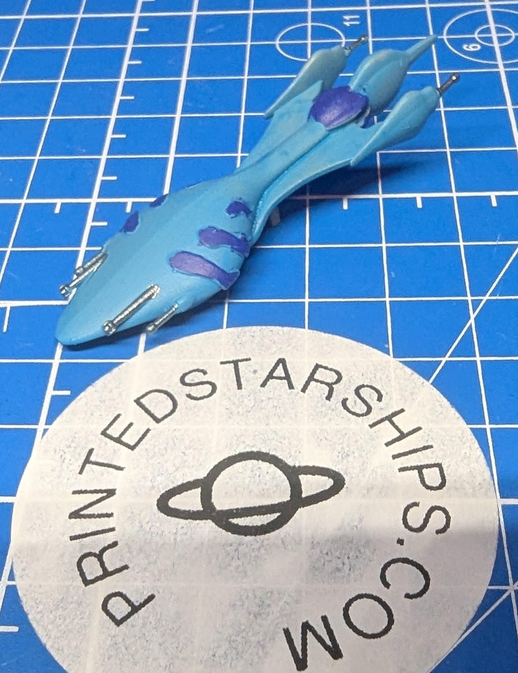 Babylon 5 Minbari Federation Torotha Frigate for Star wars armada style games 67mm