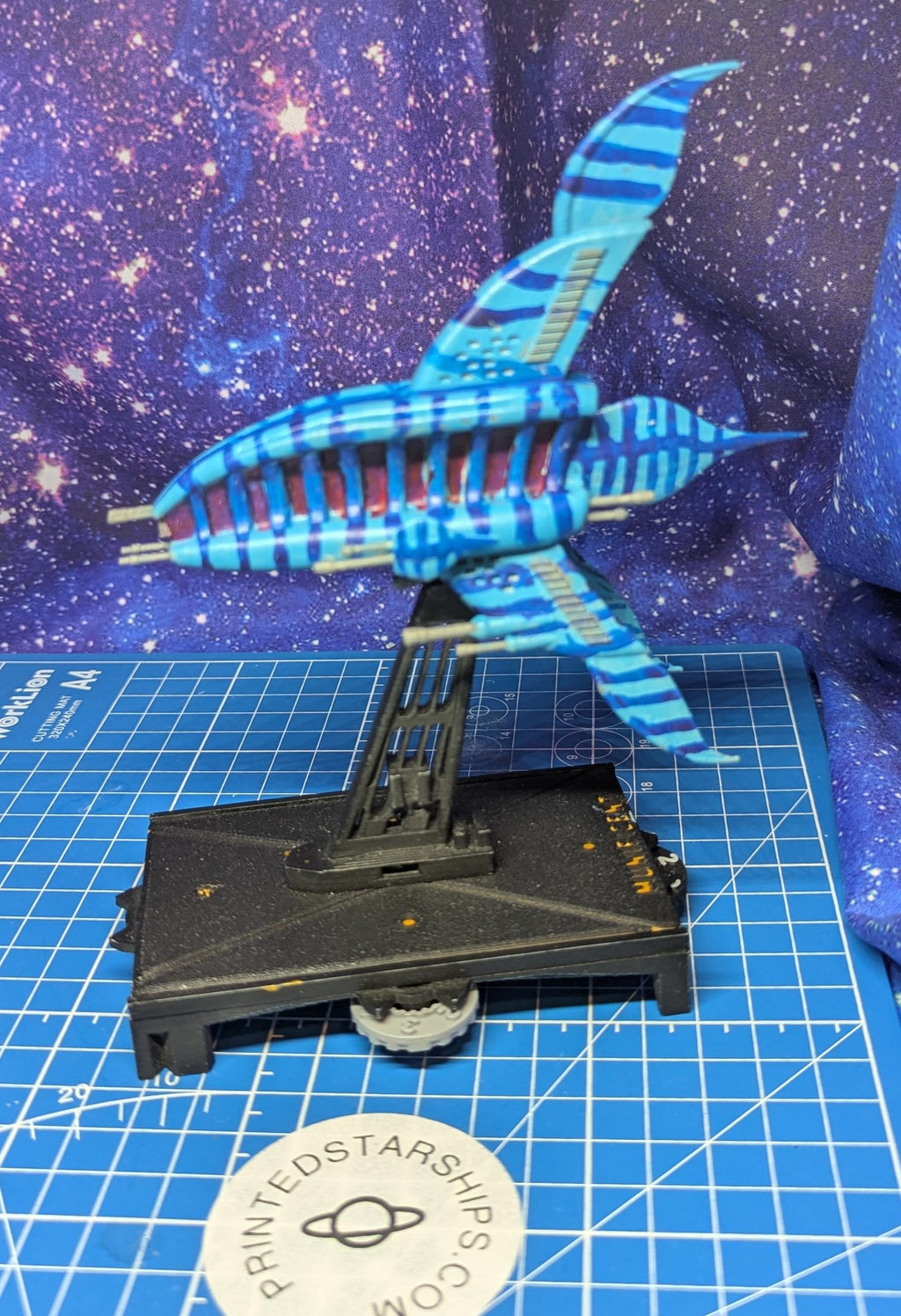 Minbari Federation Tigara War Cruiser/Leshath Heavy Scout proxy for Star Wars Armada