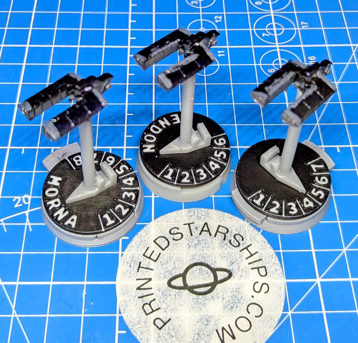 Covenant Spirit-class Support Dropship squadron (3) Halo Armada Homebrew or other miniatures games 25mm