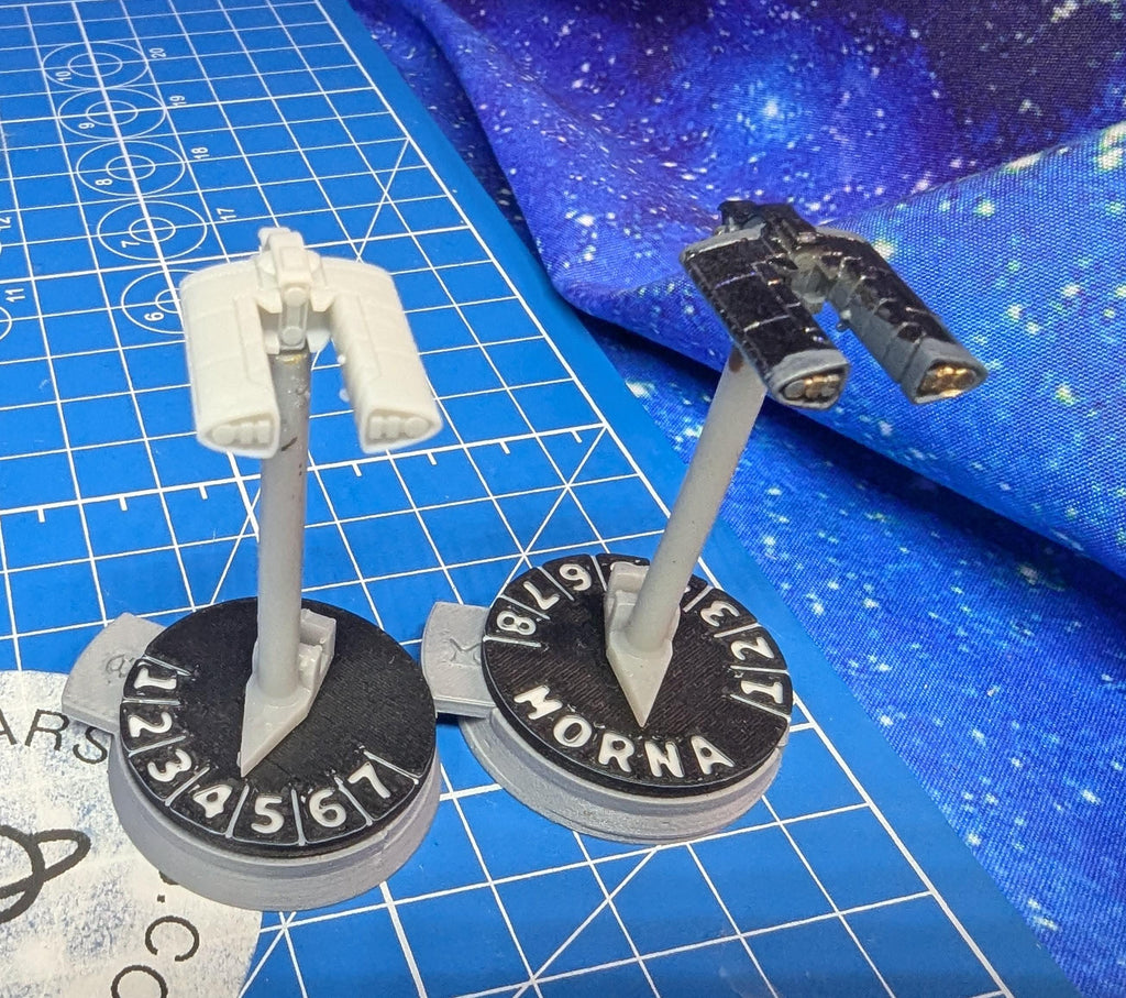 Covenant Spirit-class Support Dropship squadron (3) Halo Armada Homebrew or other miniatures games 25mm