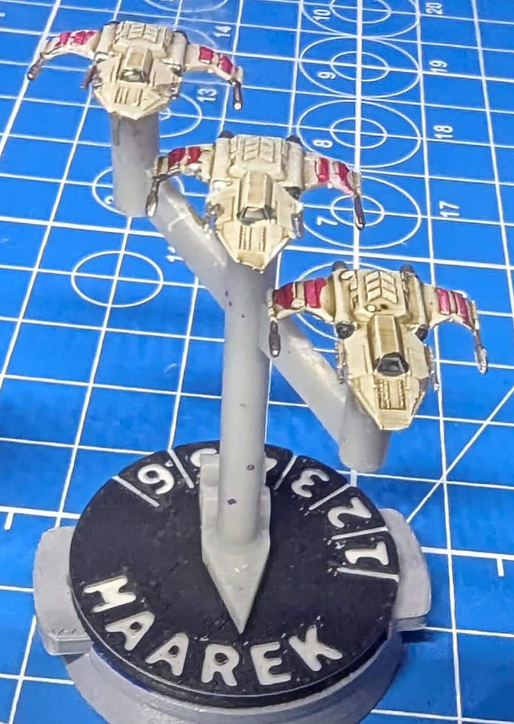 Rebel R-41 Starchaser Fighter squadron (6) Halo Armada Homebrew or other miniatures games 17mm