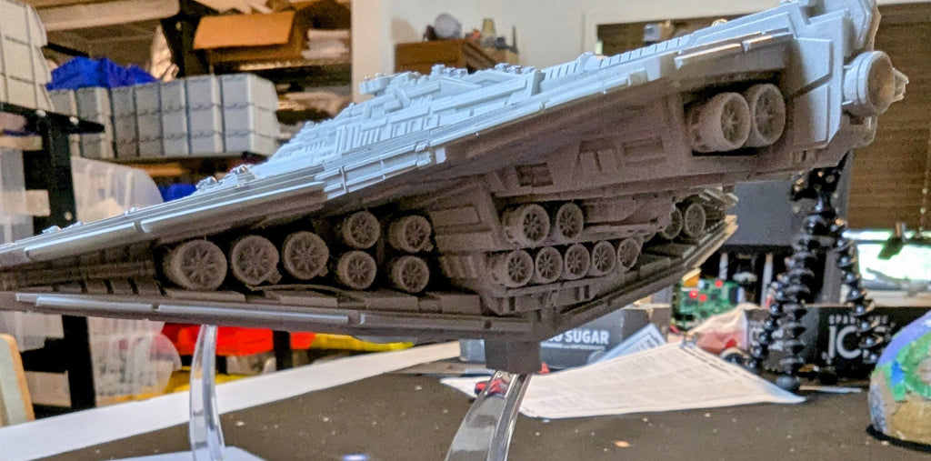 Imperial Assertor-class Star Dreadnought for Star Wars Armada 421mm