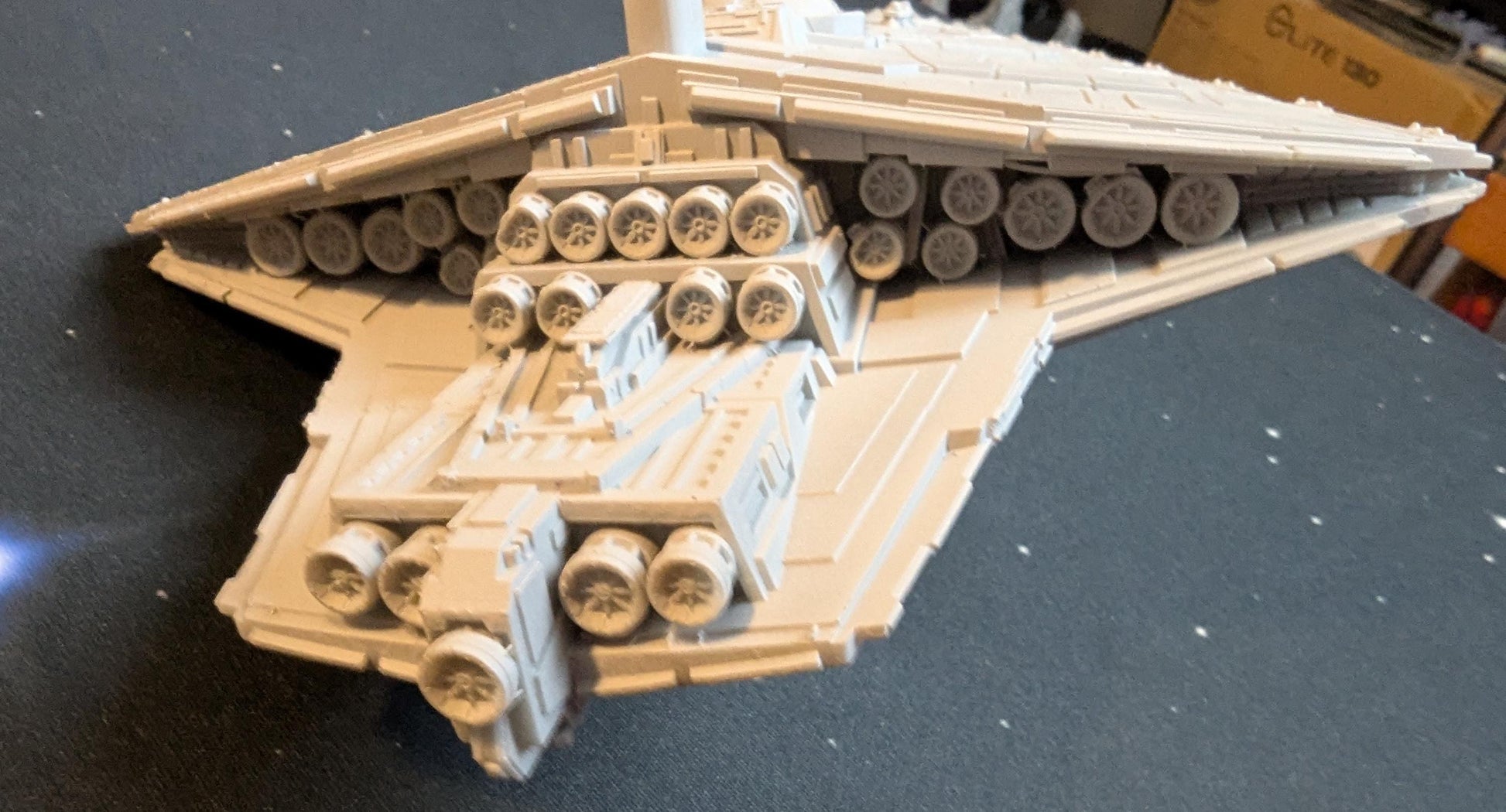Imperial Assertor-class Star Dreadnought for Star Wars Armada 421mm