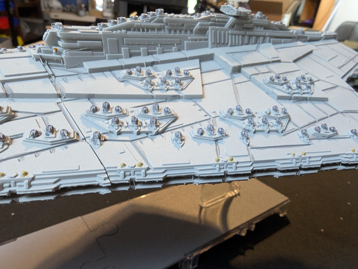 Imperial Assertor-class Star Dreadnought for Star Wars Armada 421mm