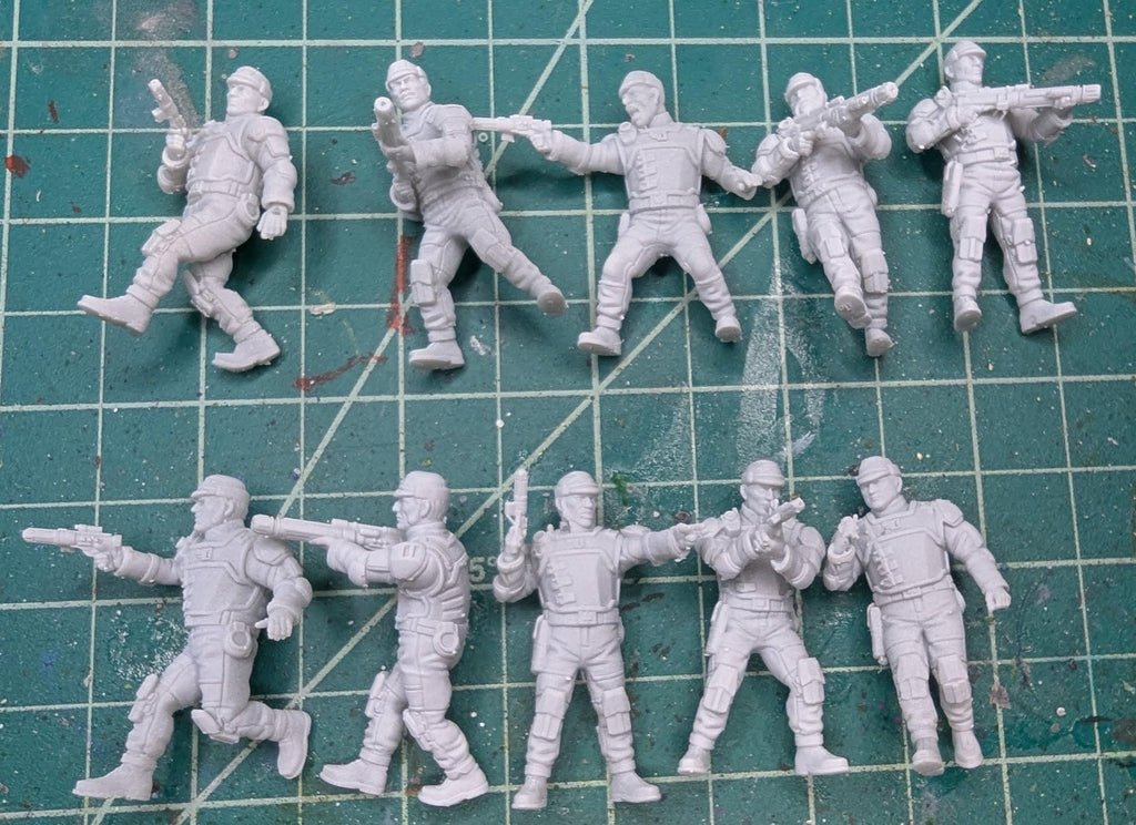 Imperial Corpo Troopers(10): 35mm Resin Miniatures - Star Wars Legion Proxy