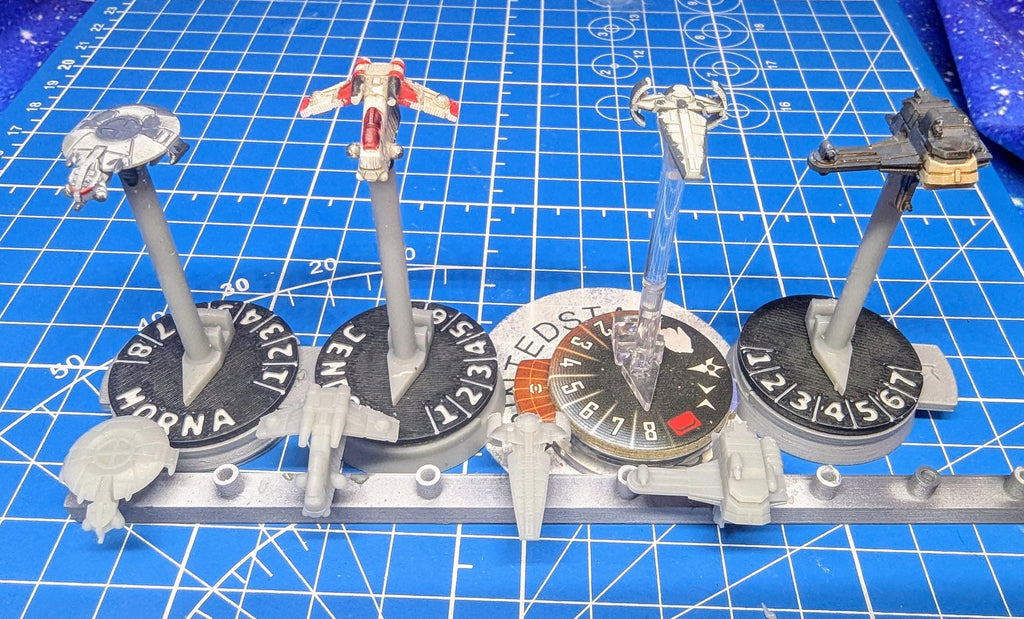 Armada Legacy Wave 0 Reinforcement Pack(8) squadrons for Star wars armada scale games