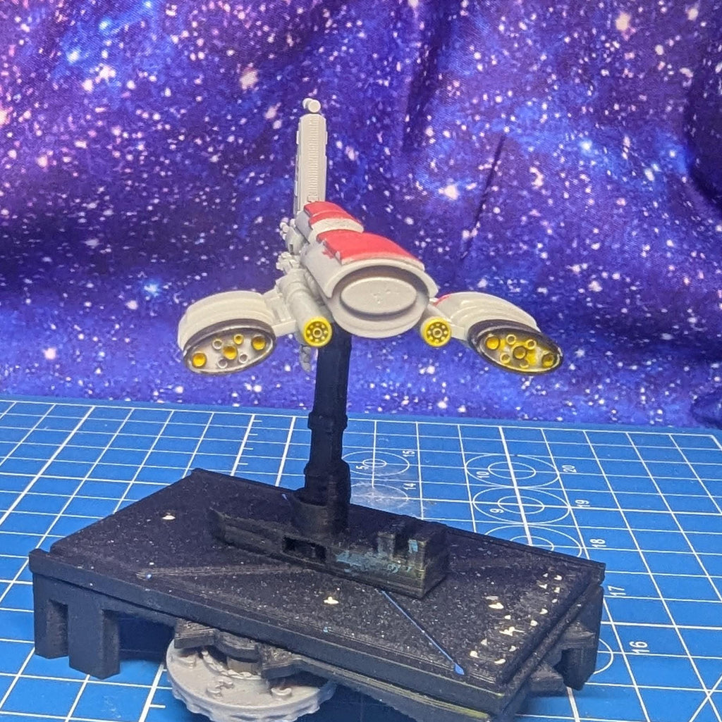 Old Republic Hammerhead Cruiser for Star Wars Armada or other miniatures games 82mm