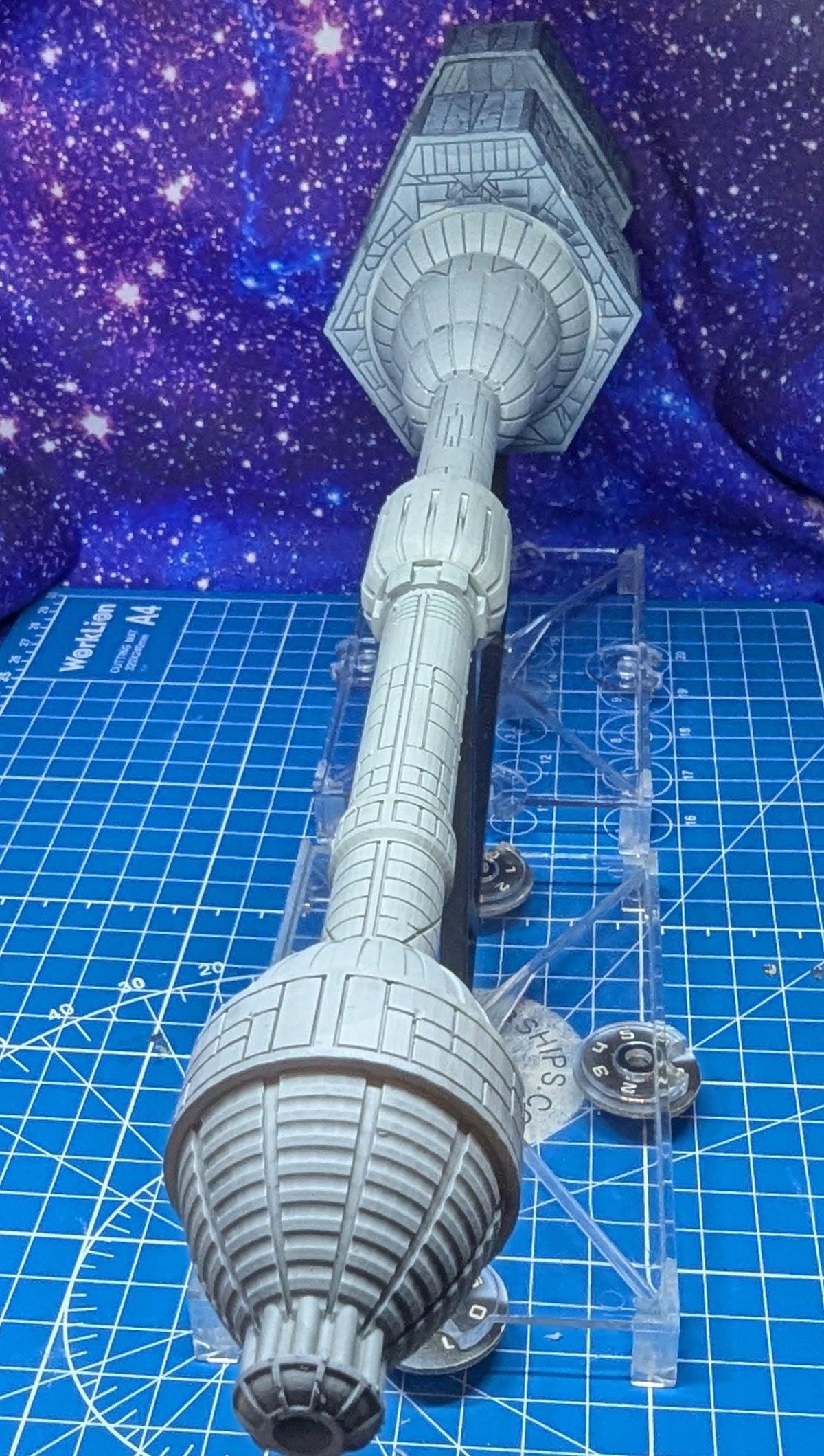 Dark Empire Galaxy Gun Superweapon for Star wars armada scale miniatures games 392mm