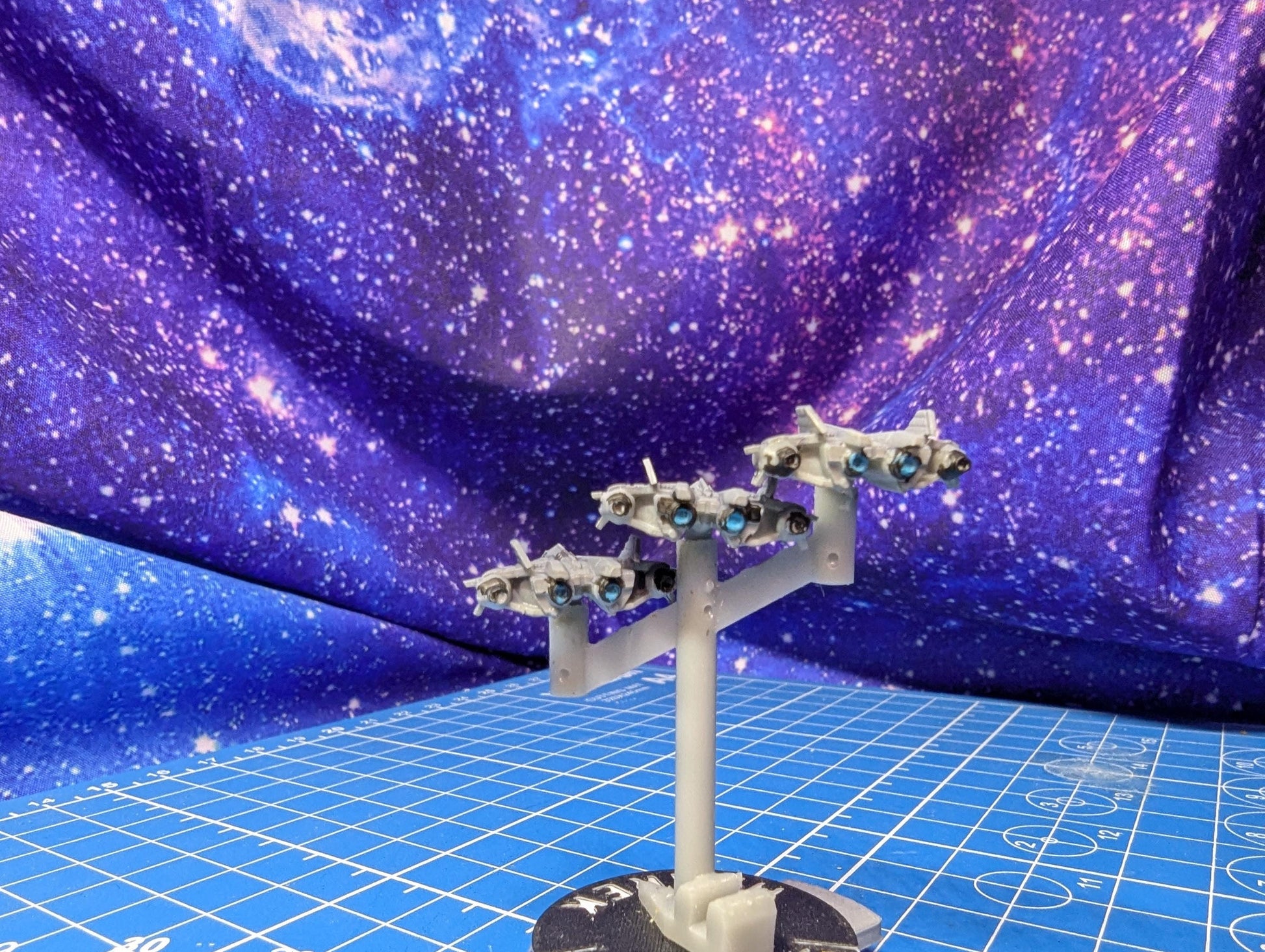 UNSC FSS-1000 Sabre Spaceplane Fighter squadron (6) Halo Armada Homebrew or other miniatures games 22mm