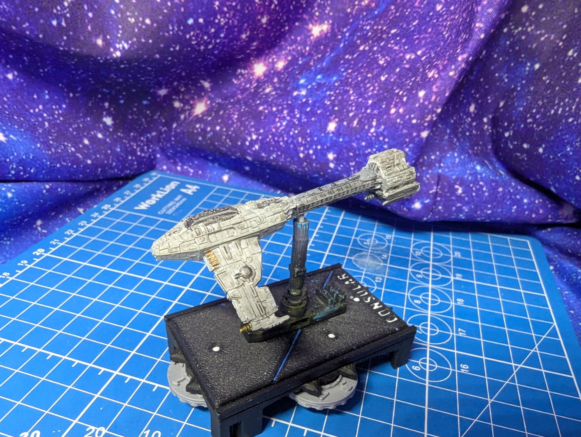 Imperial Nebulon-B2 escort frigate for Star Wars Armada or other miniatures games 83mm