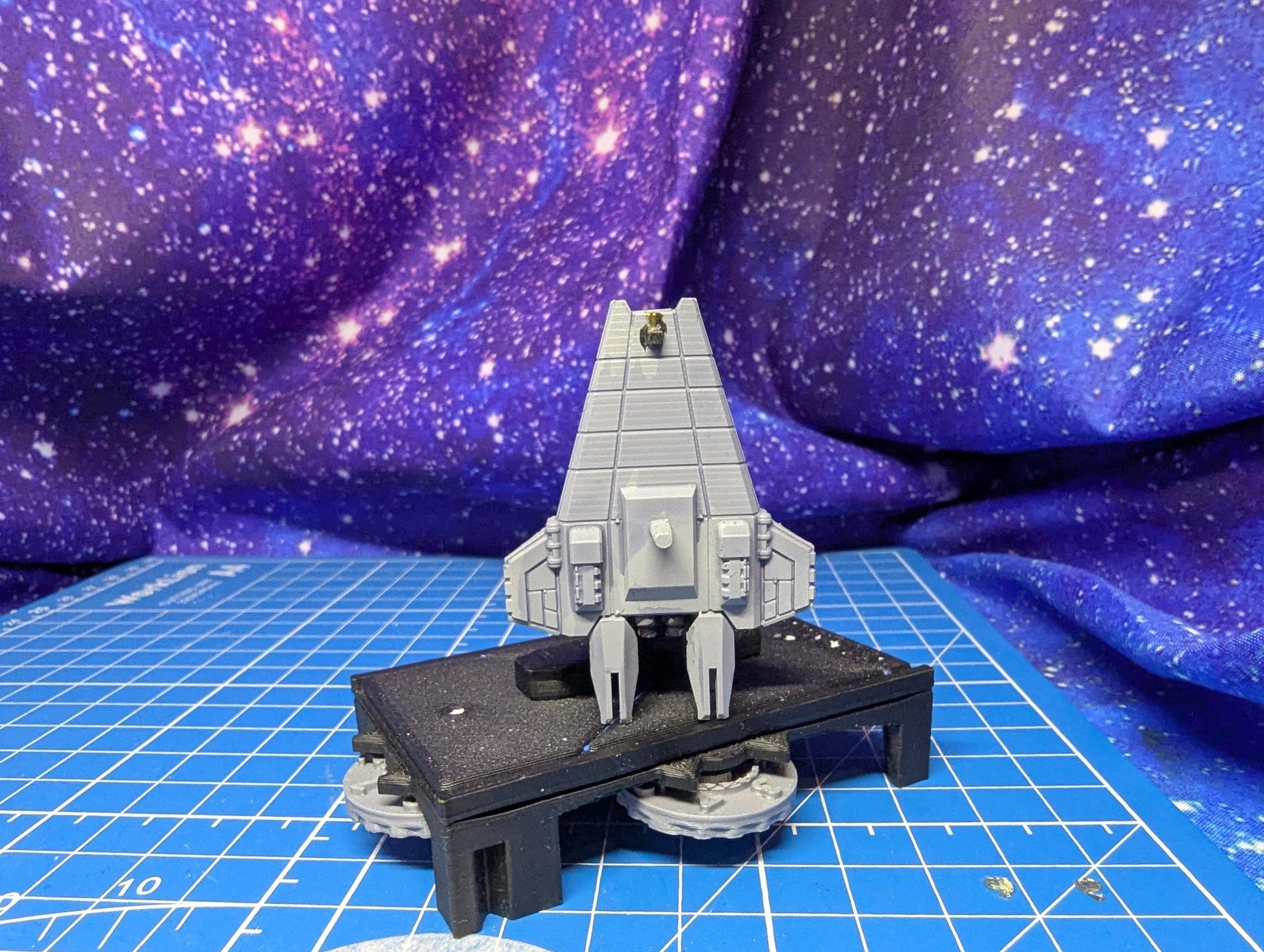 Earthforce Myrmidon-class LCV for miniatures games 50mm